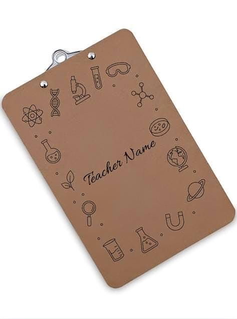 Personalized Teacher Clipboard