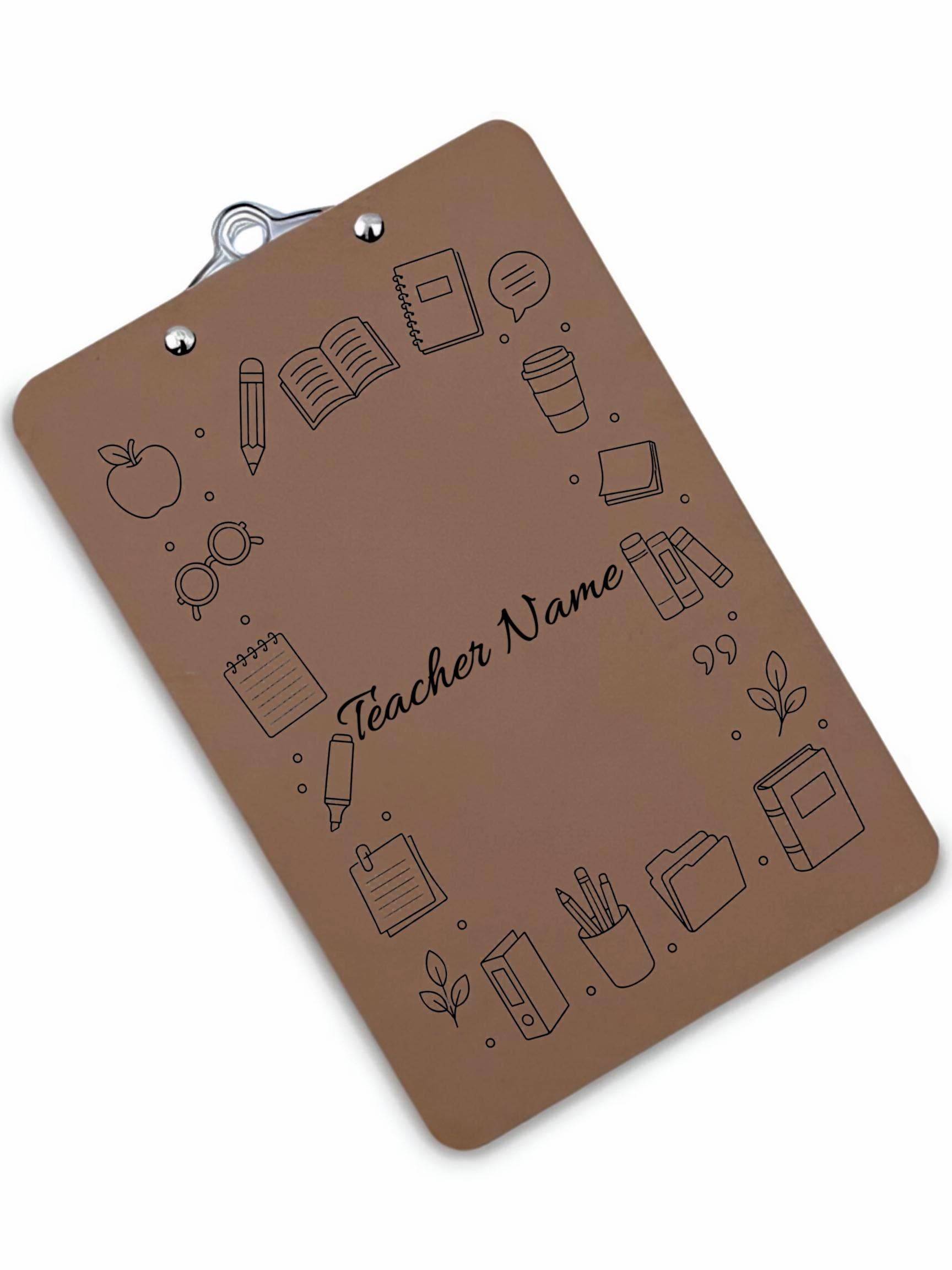 Personalized Teacher Clipboard