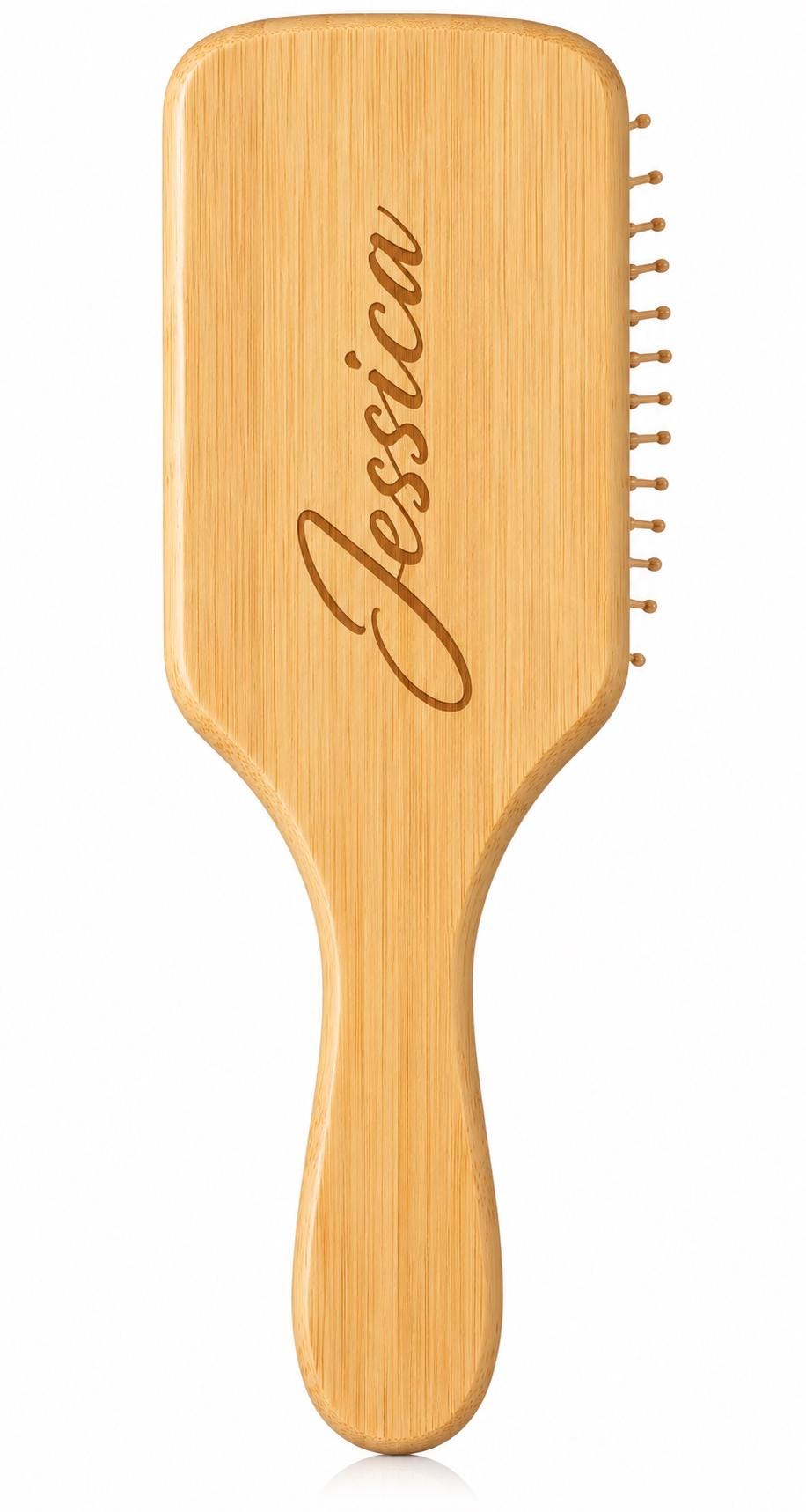 Personalized Bamboo Hair Brush