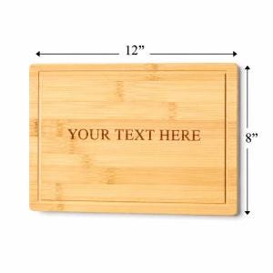 Custom Laser Engraved Bamboo Board