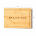 Custom Laser Engraved Bamboo Board